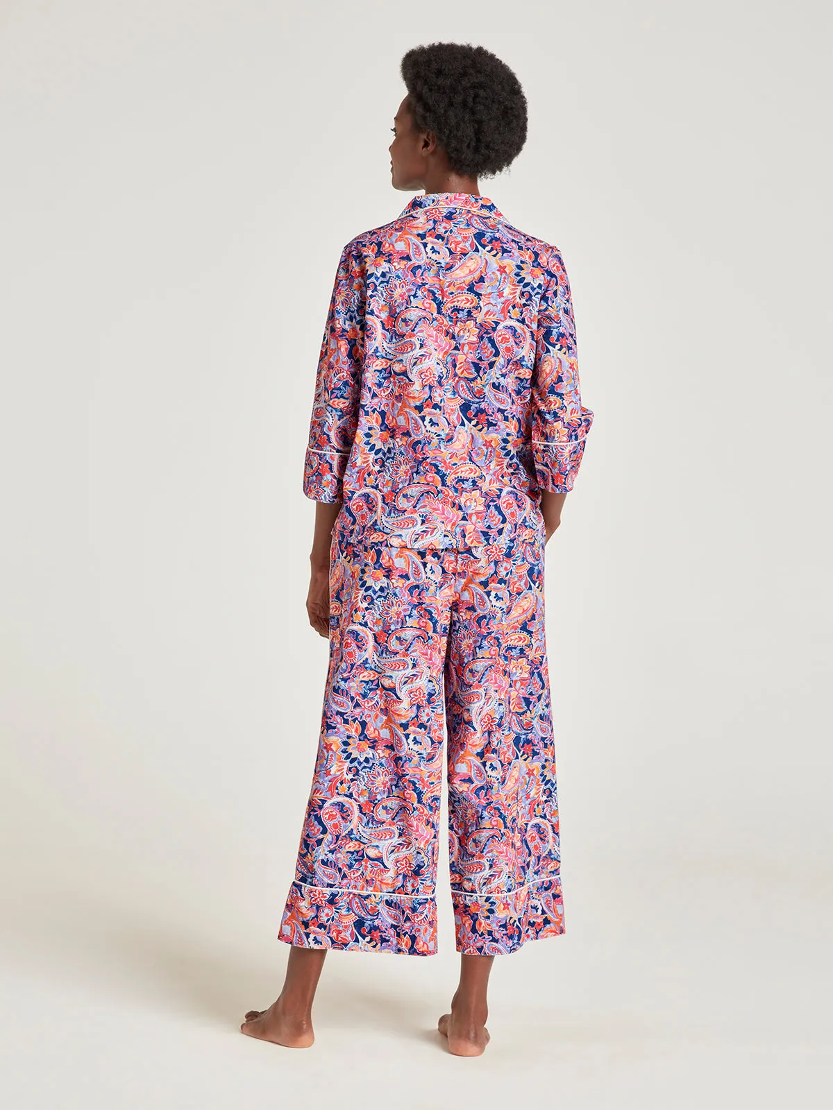 Adina Organic Cotton Pyjama Set In A Bag - Multi