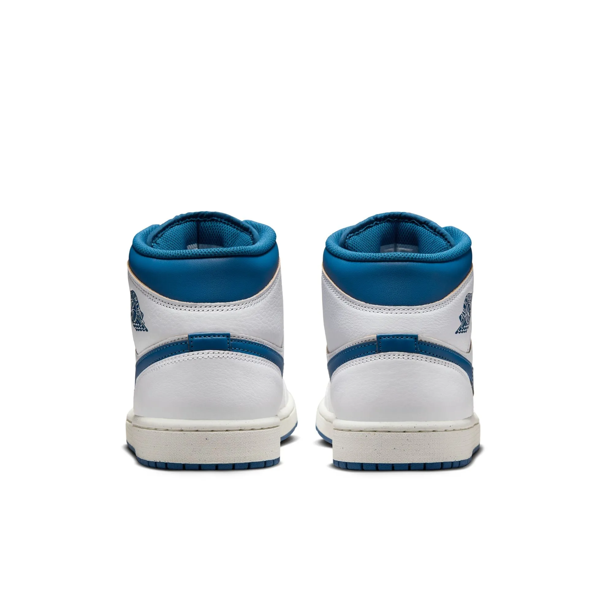 Air Jordan 1 Mid SE (White/Industrial Blue/Sail)