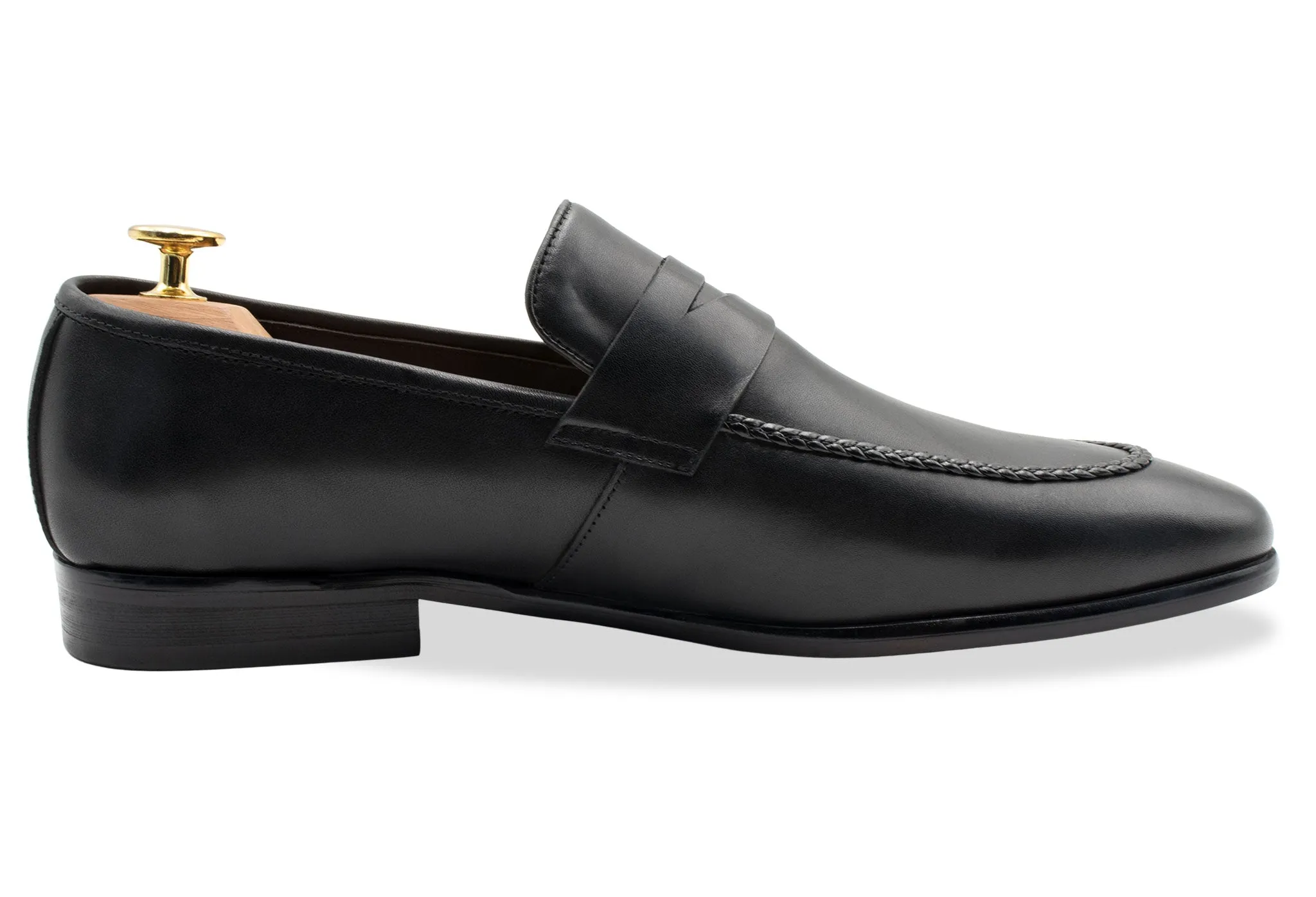 Arrecifes Black Penny Loafer