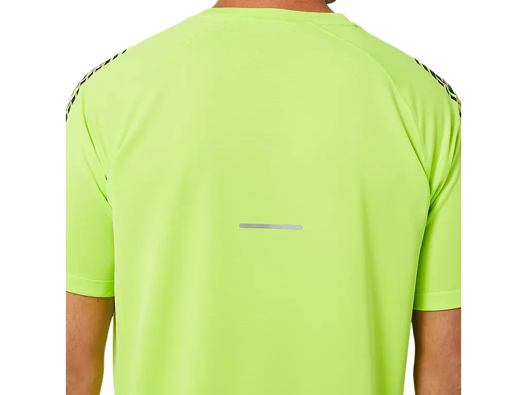 Asics short sleeve men's running t-shirt Icon SS Top 2011B055 302 green-graphite