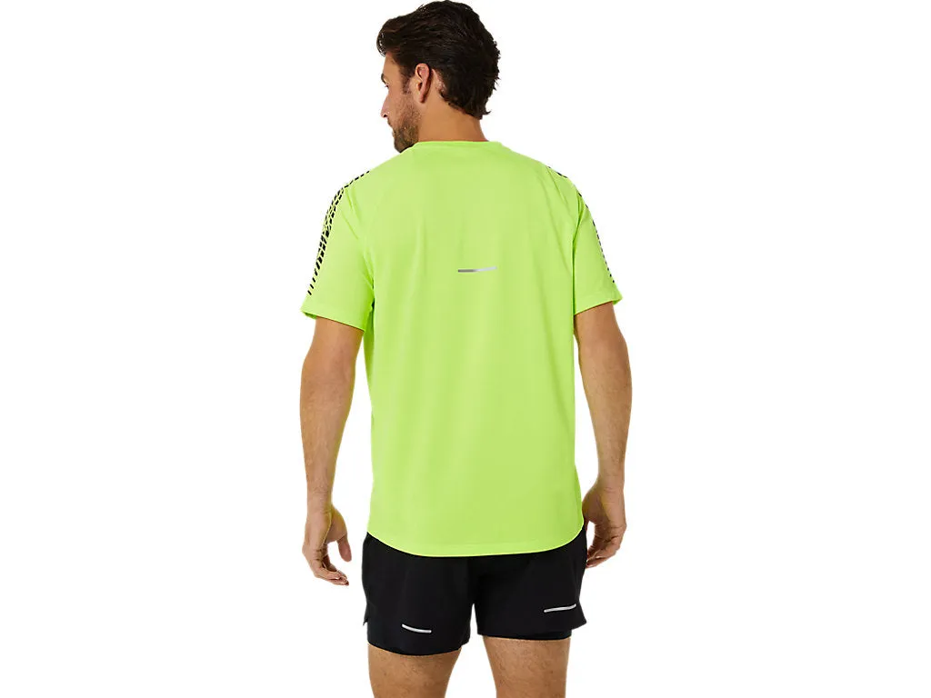 Asics short sleeve men's running t-shirt Icon SS Top 2011B055 302 green-graphite