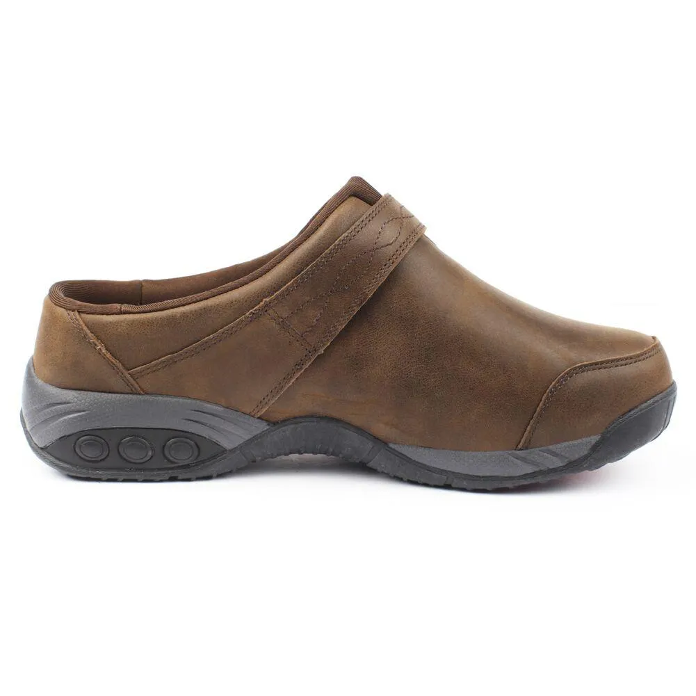 Austin Women's Leather Clog Slip On