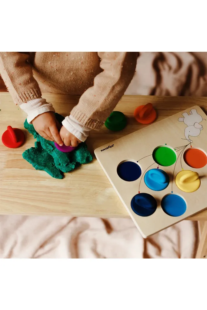 Balloon Sorter Stamper Puzzle (Rainbow Bright)