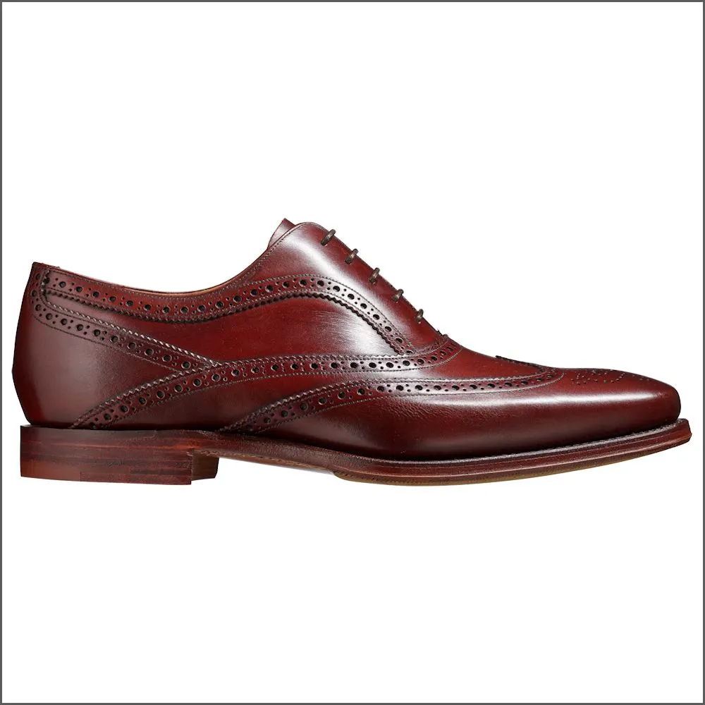 Barker Turing - Cherry Calf Oxford Brogue*