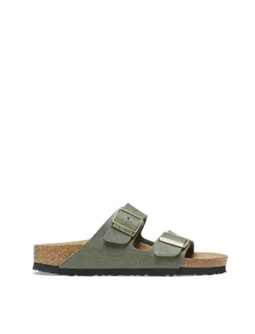 Birkenstock Womens Arizona Vegan Narrow Fit Soft Thyme