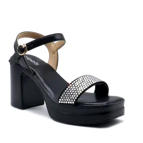 Black Formal Sandal 055429