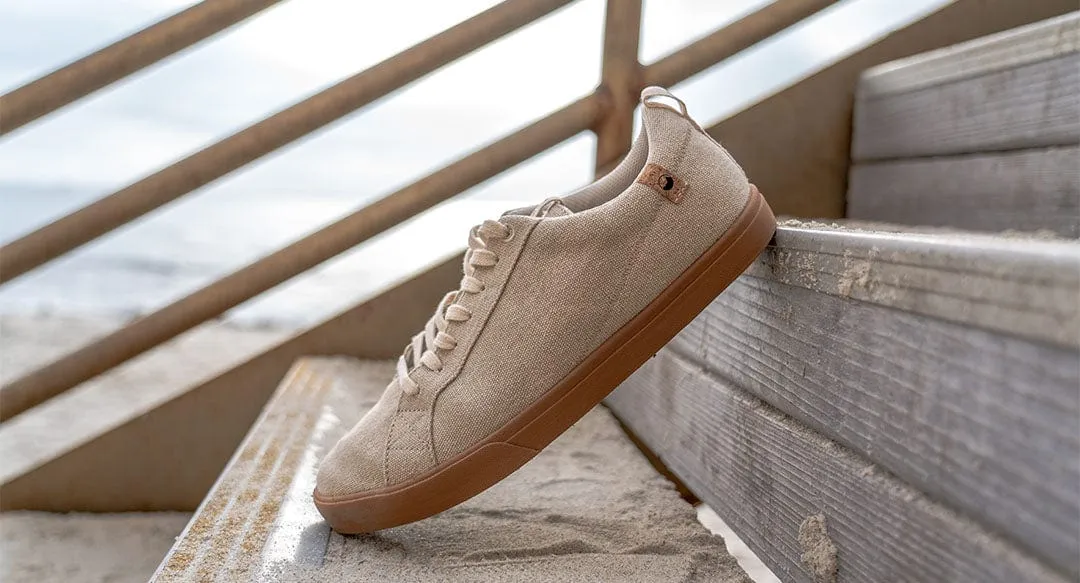 Cannon Men's Recycled Canvas Sneakers | Dune