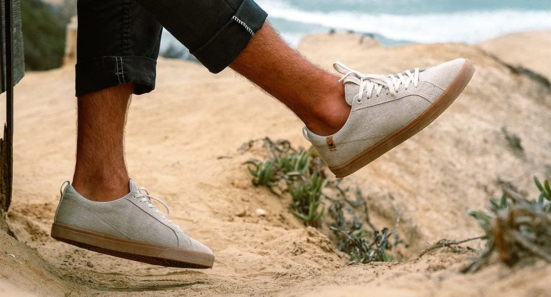 Cannon Men's Recycled Canvas Sneakers | Dune