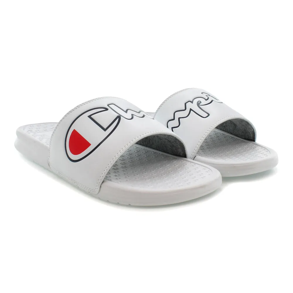 Champion Superslide White Script Slides