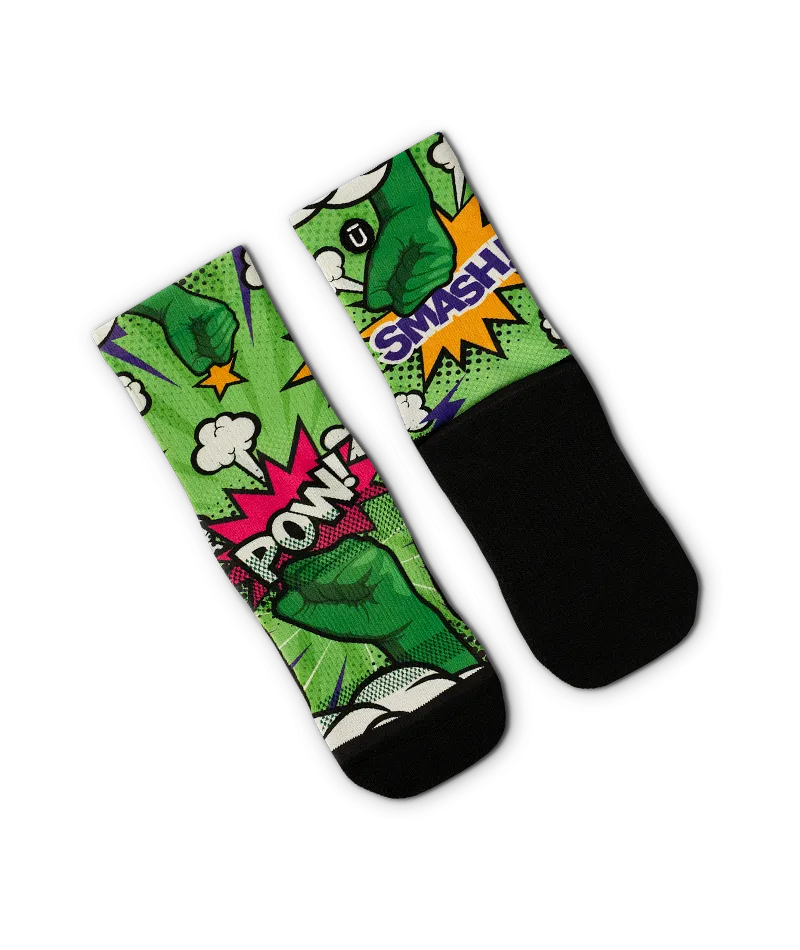 Comic Action Youth Crew Socks 3-Pack