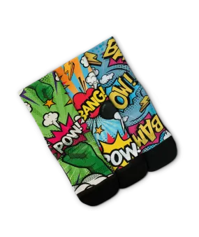 Comic Action Youth Crew Socks 3-Pack