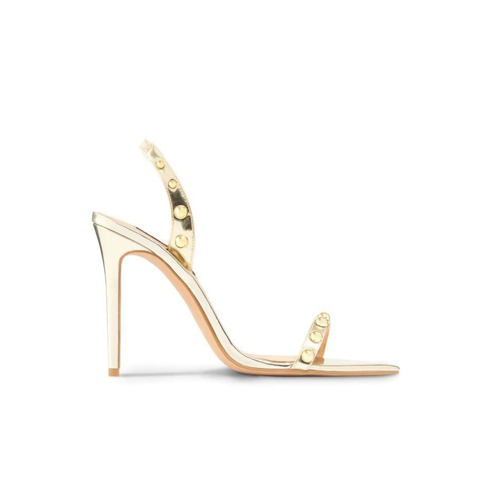 Cynthia Sandal Gold Metallic Patent