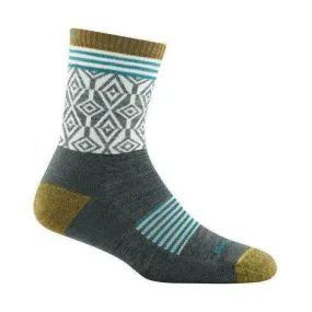 Darn Tough Vermont Women's Sobo Micro Crew Lightweight Hiking Sock - Gray