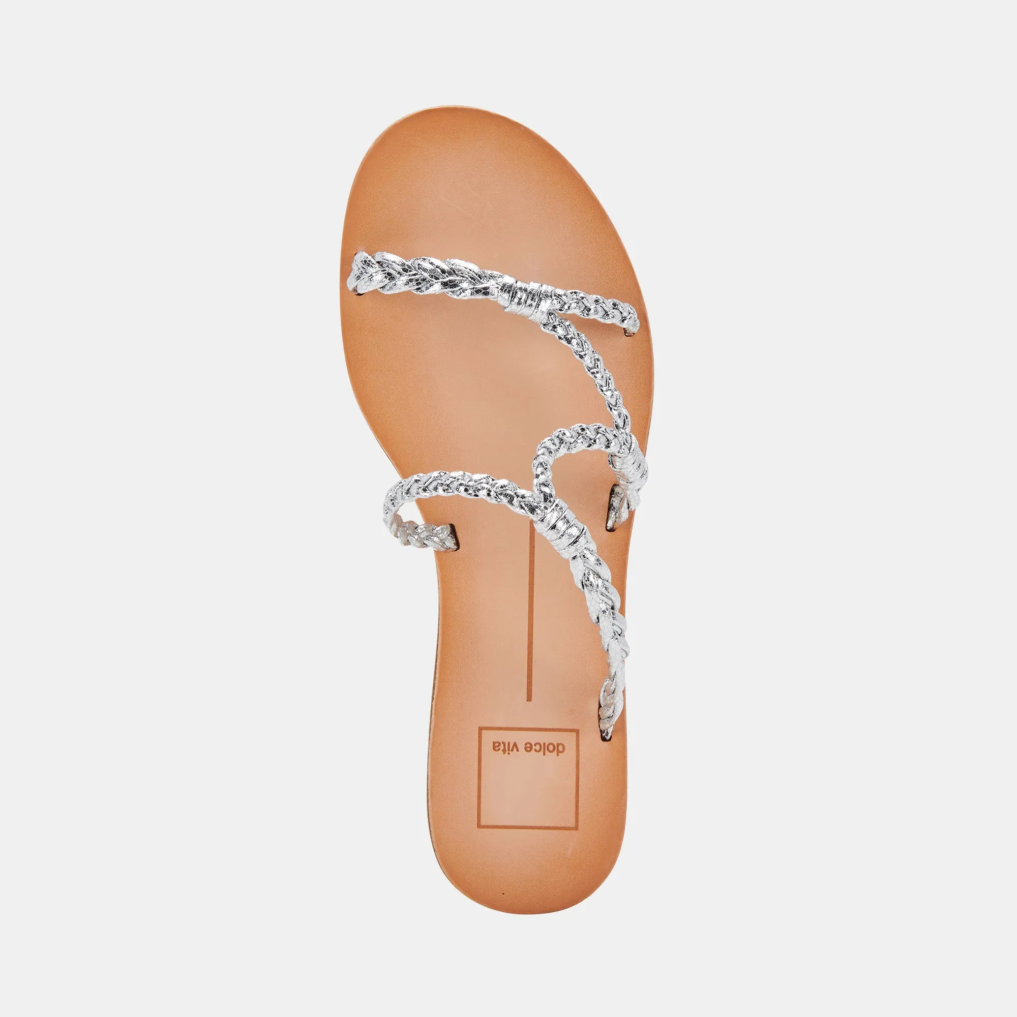 DION SANDALS SILVER METALLIC STELLA