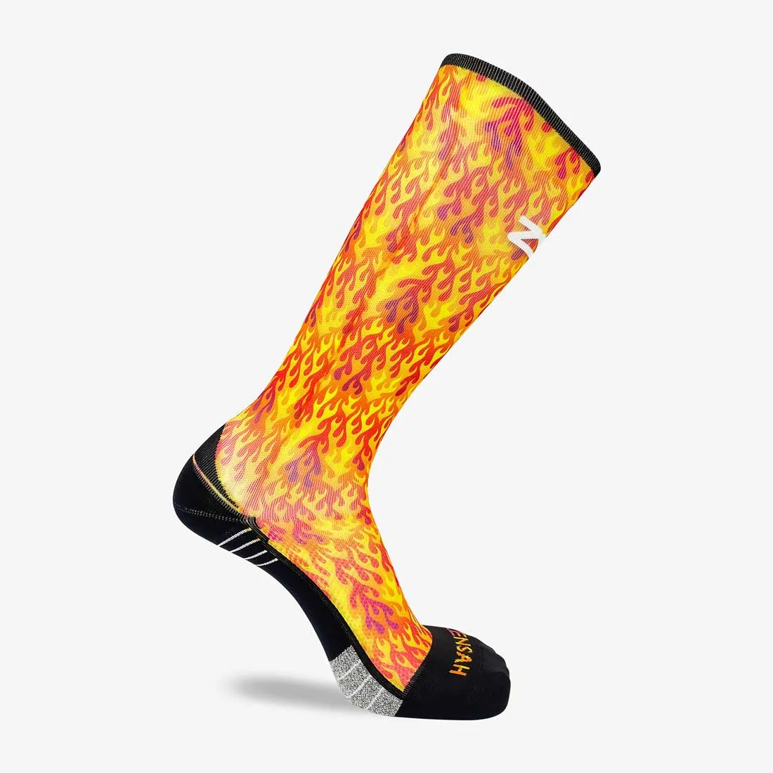 Flames Compression Socks (Knee-High)