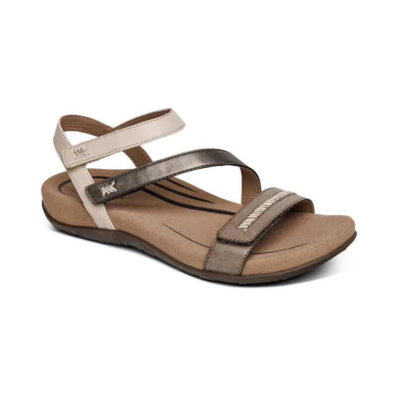 Gabby Adjustable Quarter Strap Sandal