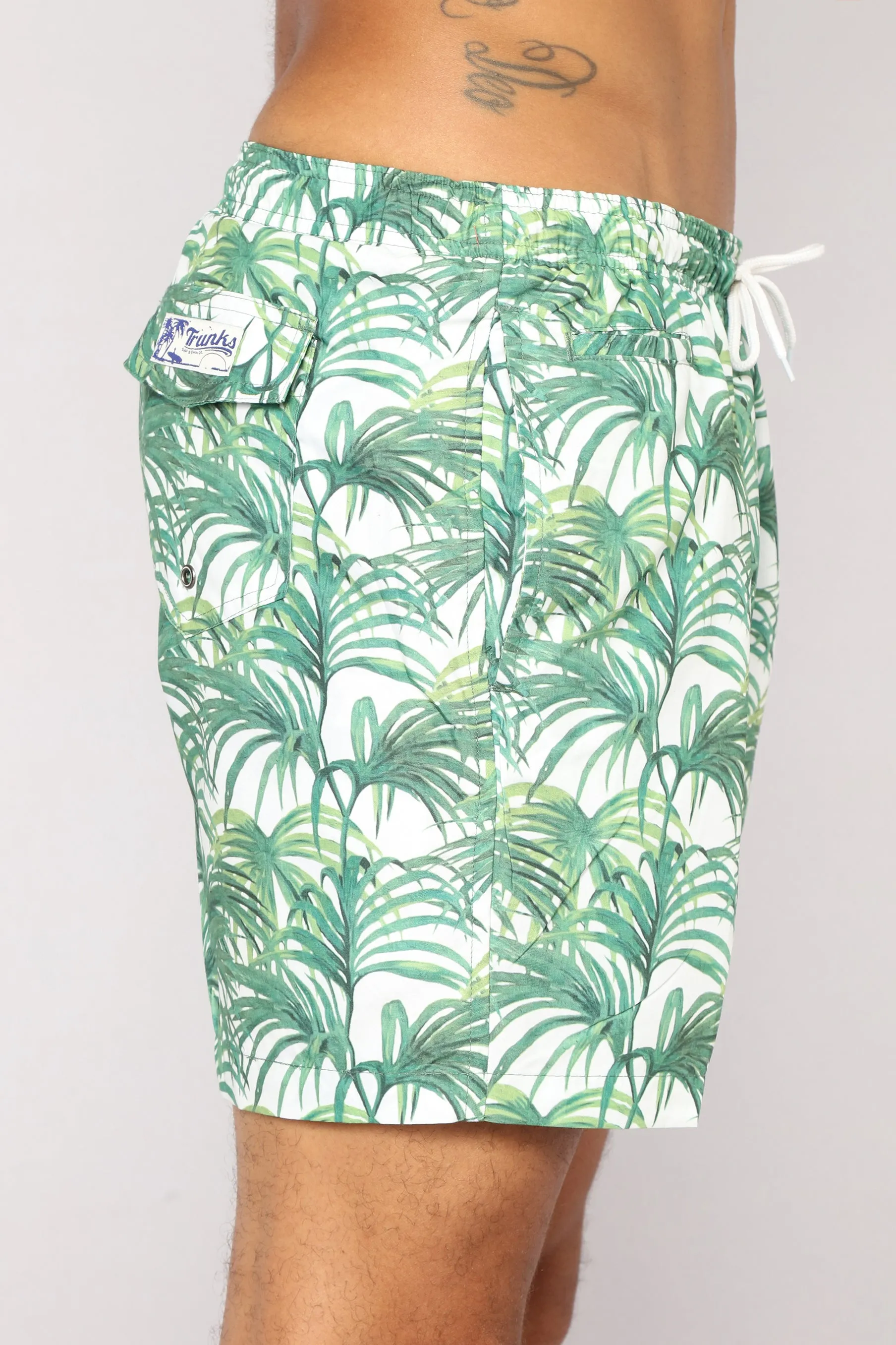 Jones Board Shorts - Jungle Leaves