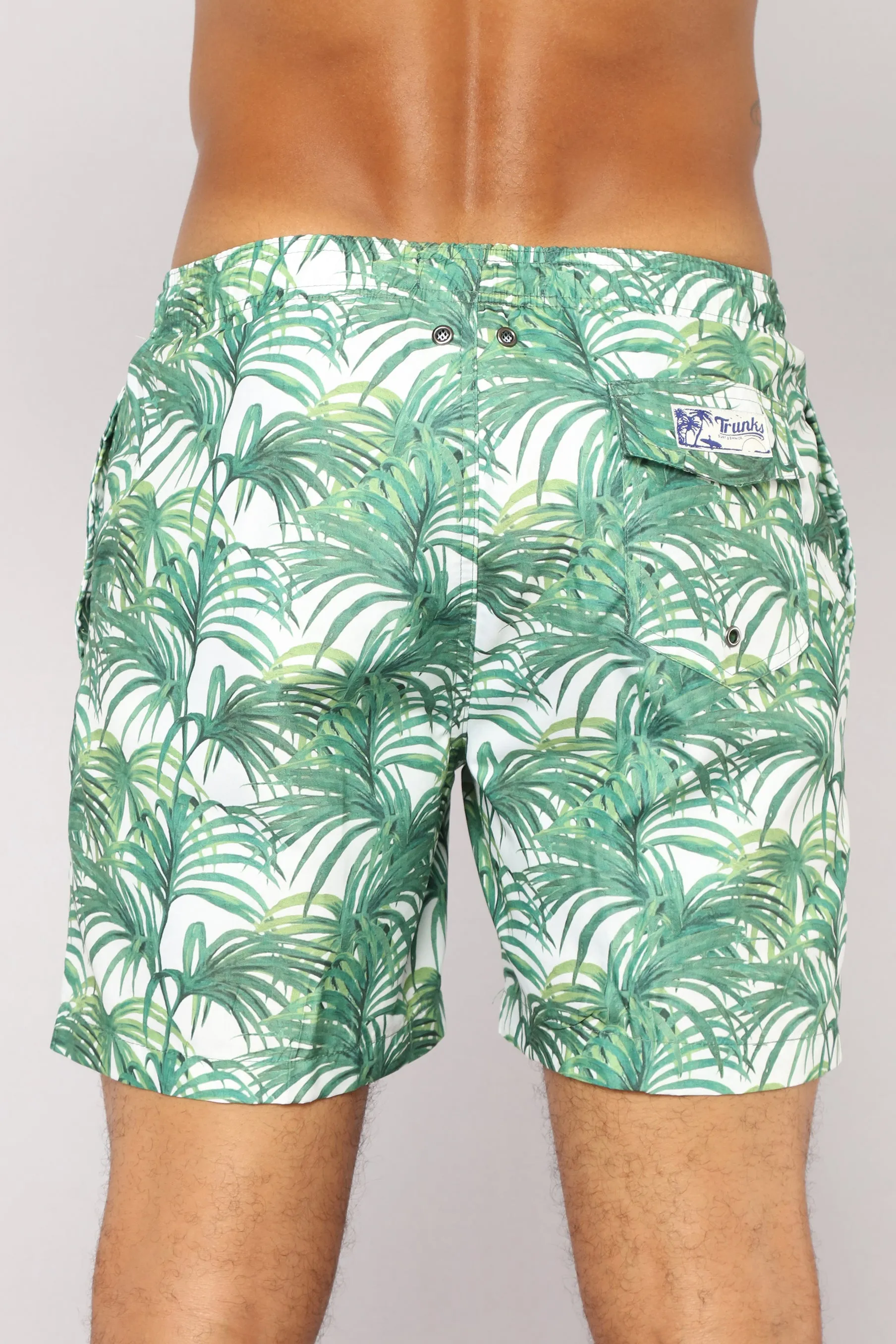 Jones Board Shorts - Jungle Leaves