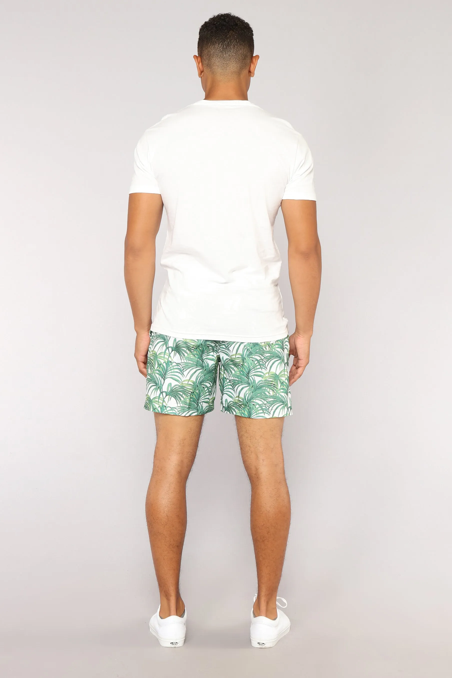 Jones Board Shorts - Jungle Leaves