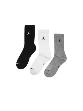 Jordan Everyday Crew Socks 3 Pairs - Multicolor