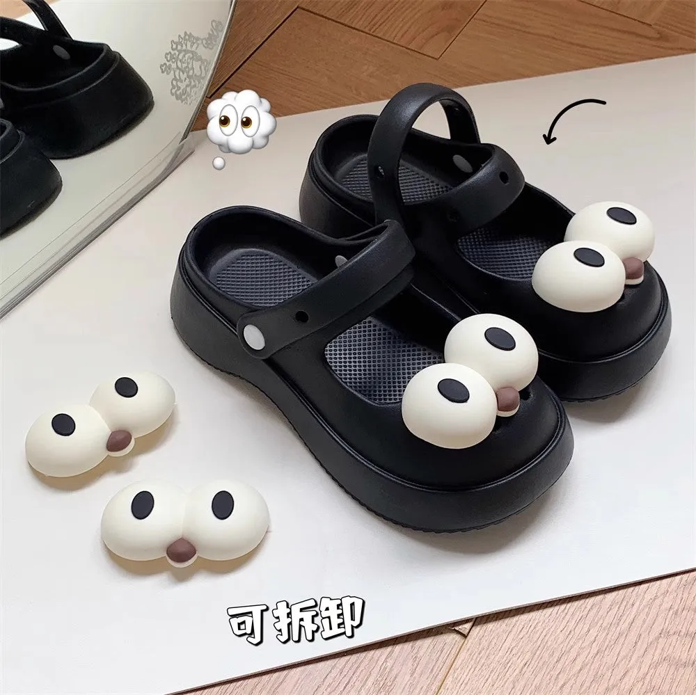 Kawaii Big Eyes Slippers PN6102