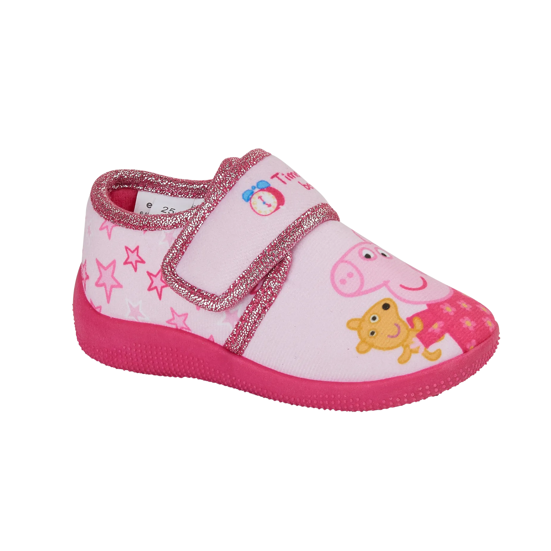 Kids Peppa Pig George Bedroom Slippers Pink Blue Girls Boys Childs Childrens 7 to 12