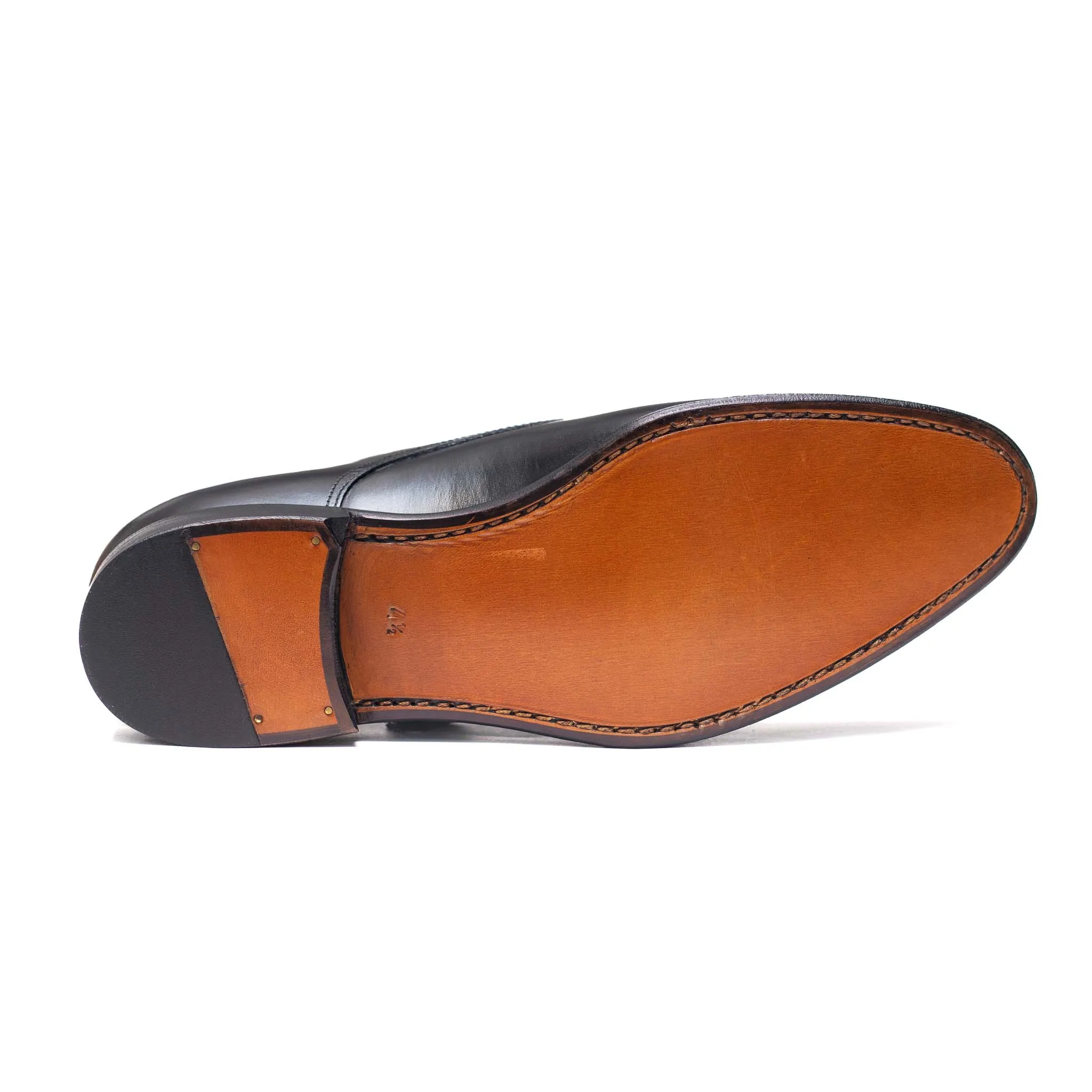 Ladies Double Monk Straps / Black 98679