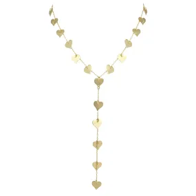 Lainey Heart Lariat Necklace