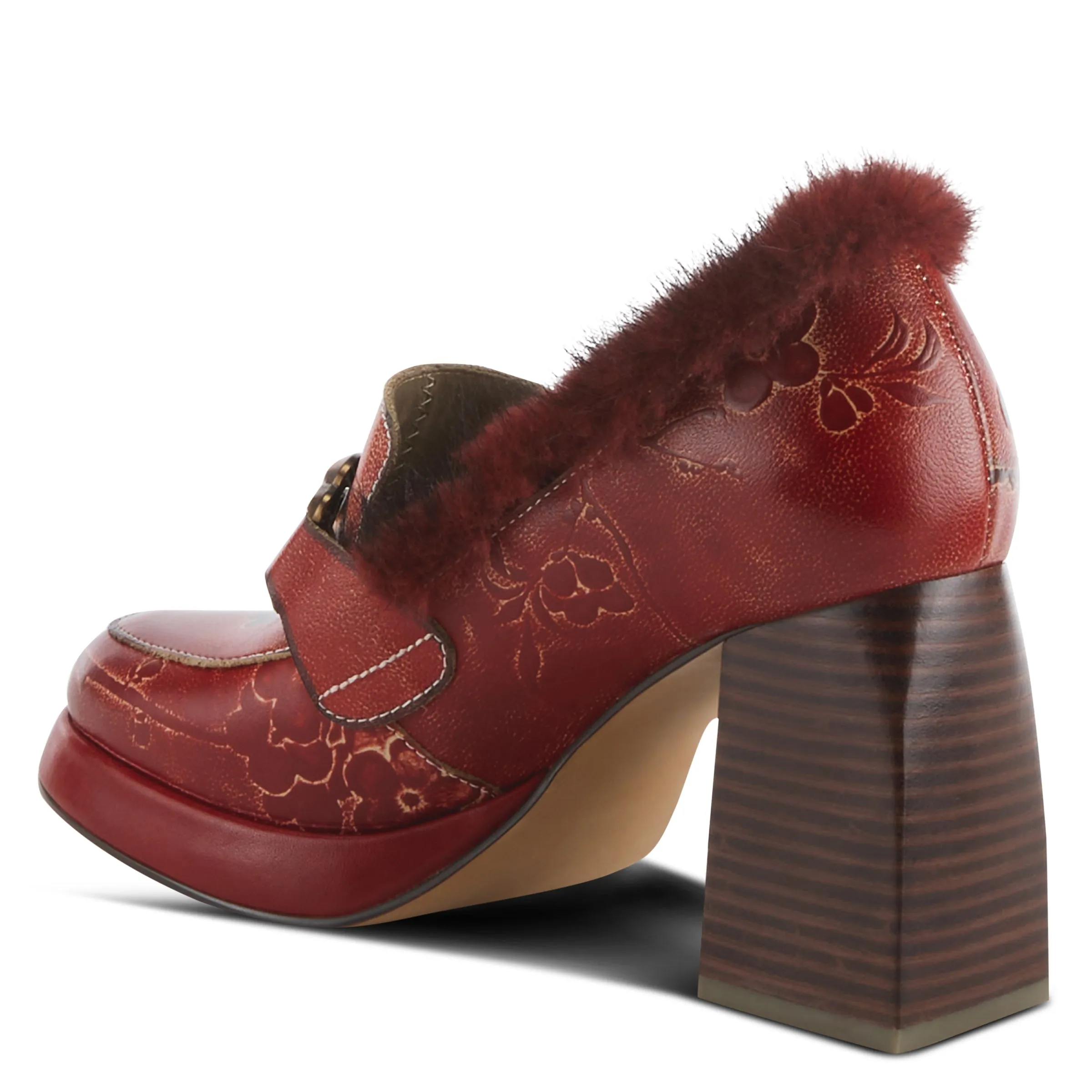 If the e-commerce product is titled LARTISTE TANCY PUMP, an optimized English version with modifiers could be: LARTISTE Elegant Tancy Leather Pumps for Women. This title adds descriptors to attract potential buyers by highlighting key features such as the elegance and material of the pumps.