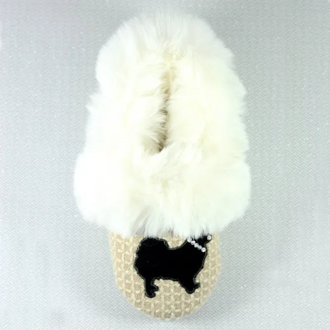 Lazy Dogz Cookie Slippers KLD433 Beige