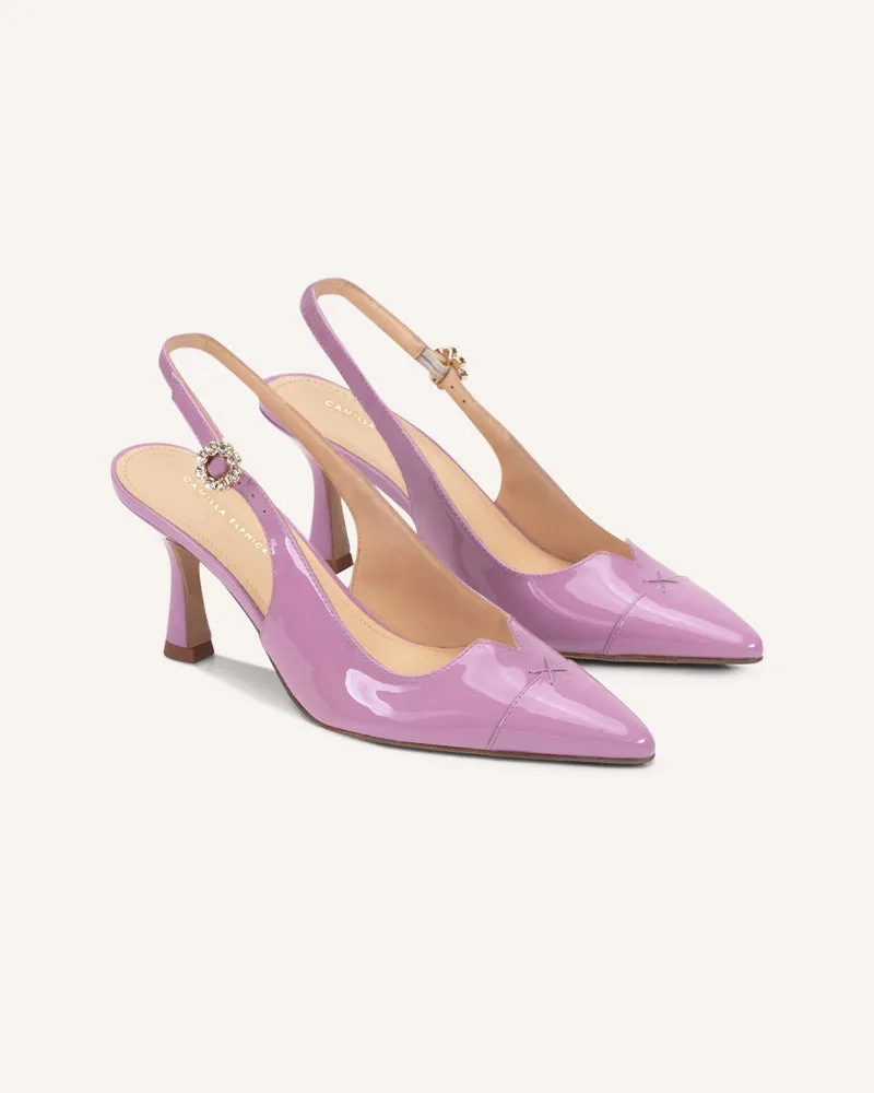 Lucia Lavender Slingback