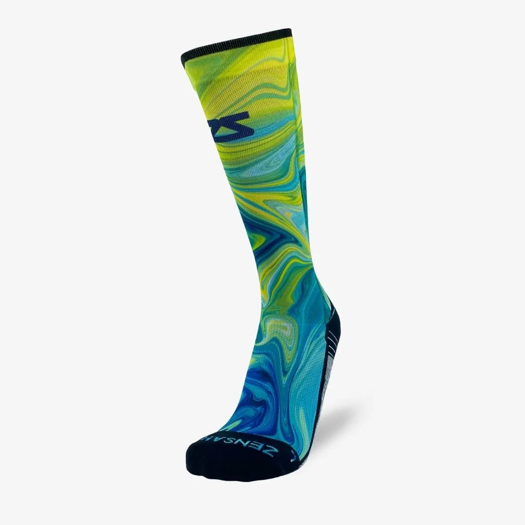 Marbleized Compression Socks (Knee-High)