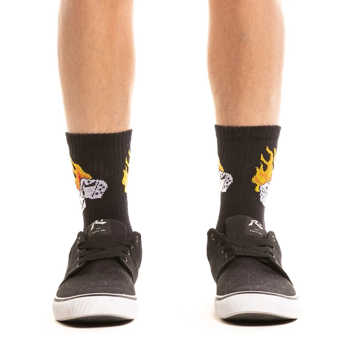 Medias Rusty Casino Socks Black