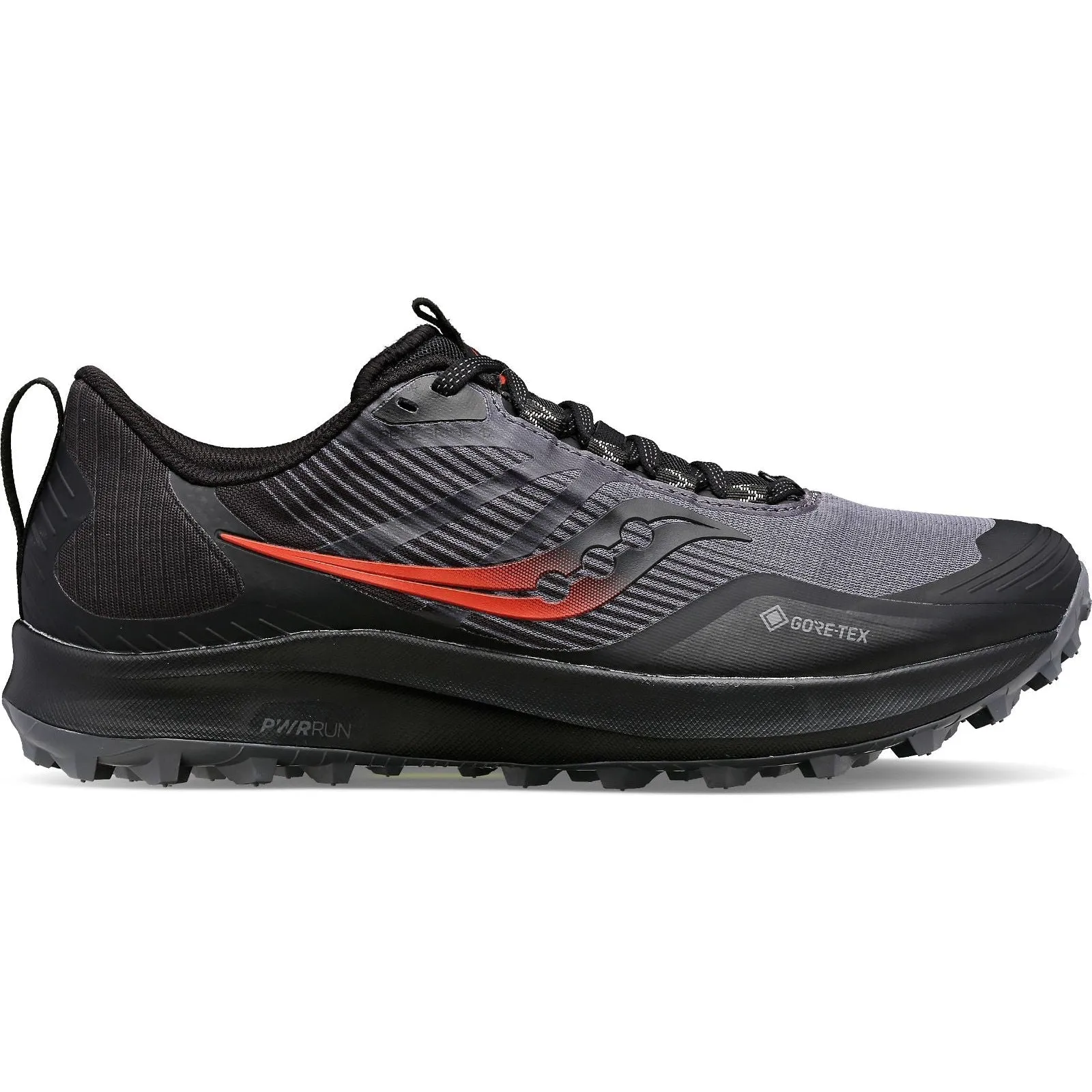 Men's Saucony PEREGRINE 12 GTX CHARCOAL | BLACK