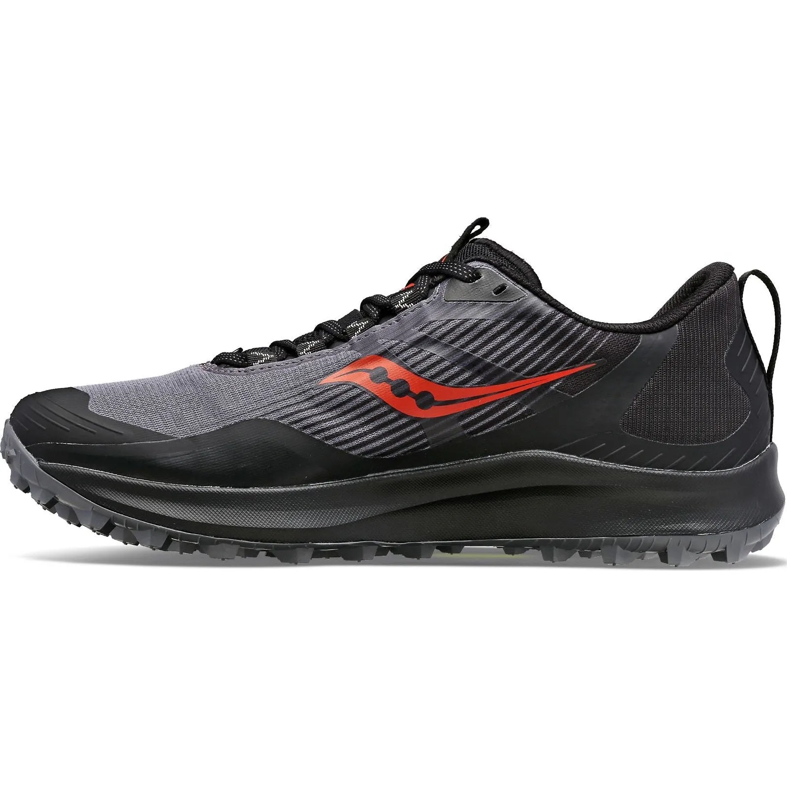 Men's Saucony PEREGRINE 12 GTX CHARCOAL | BLACK