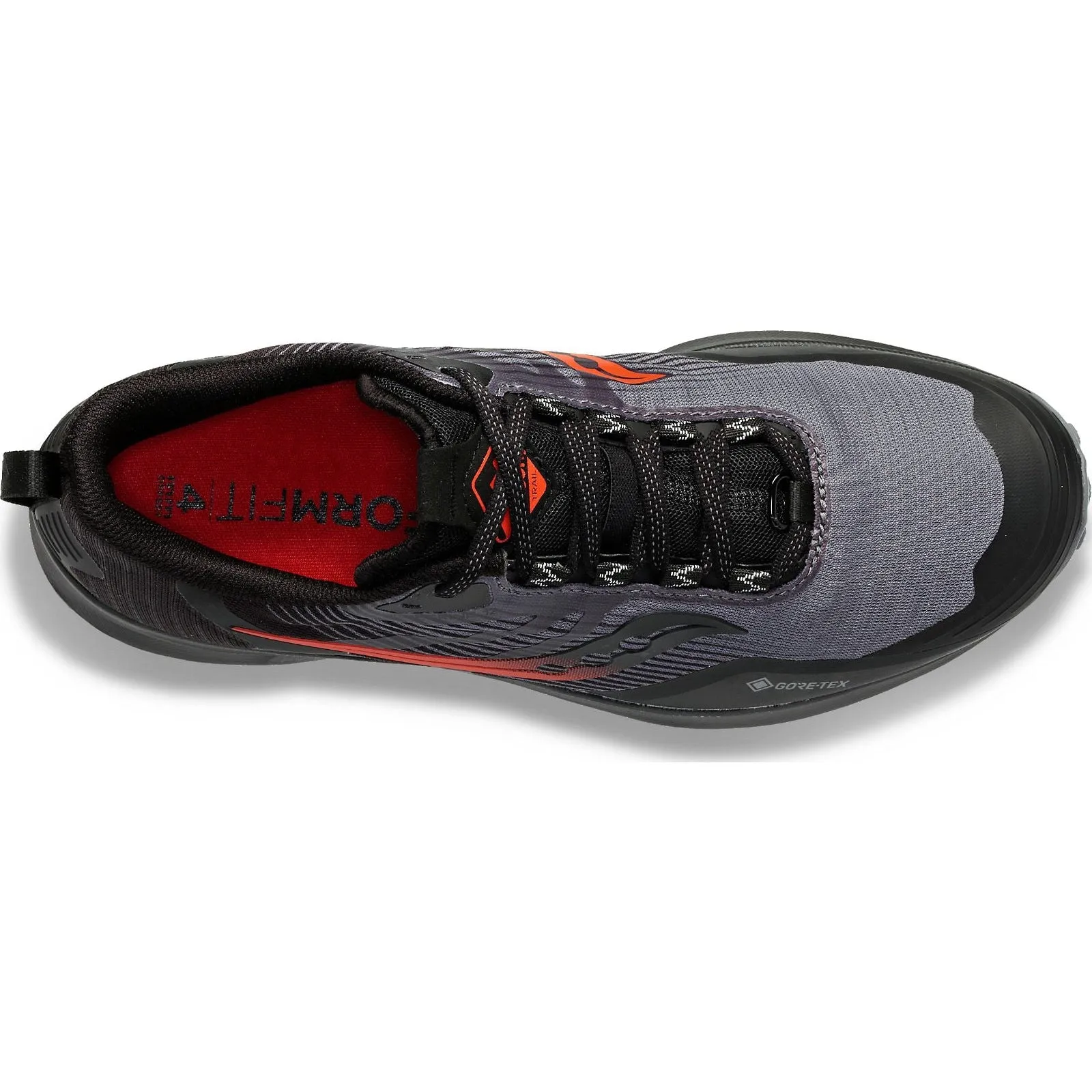 Men's Saucony PEREGRINE 12 GTX CHARCOAL | BLACK