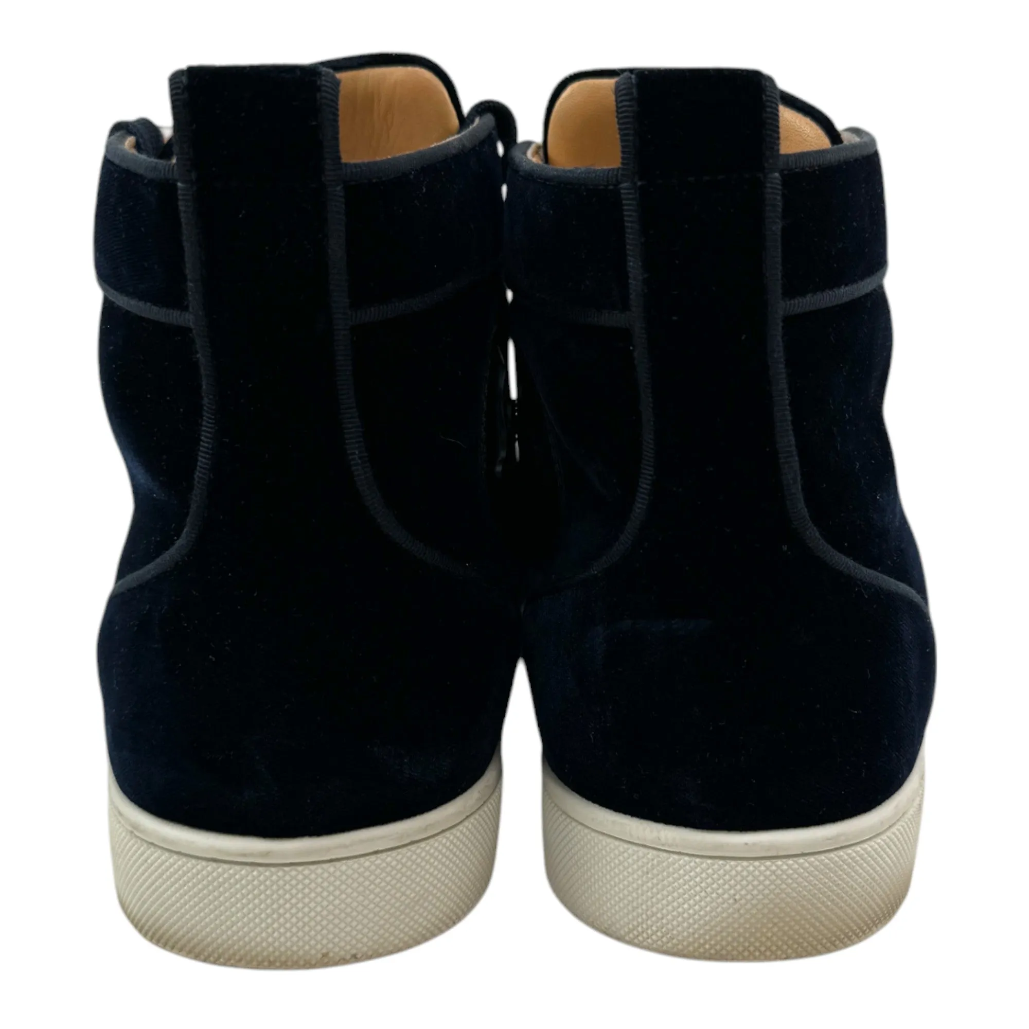 Men's Velvet High Trainers Navy Size EU 43 / UK 9