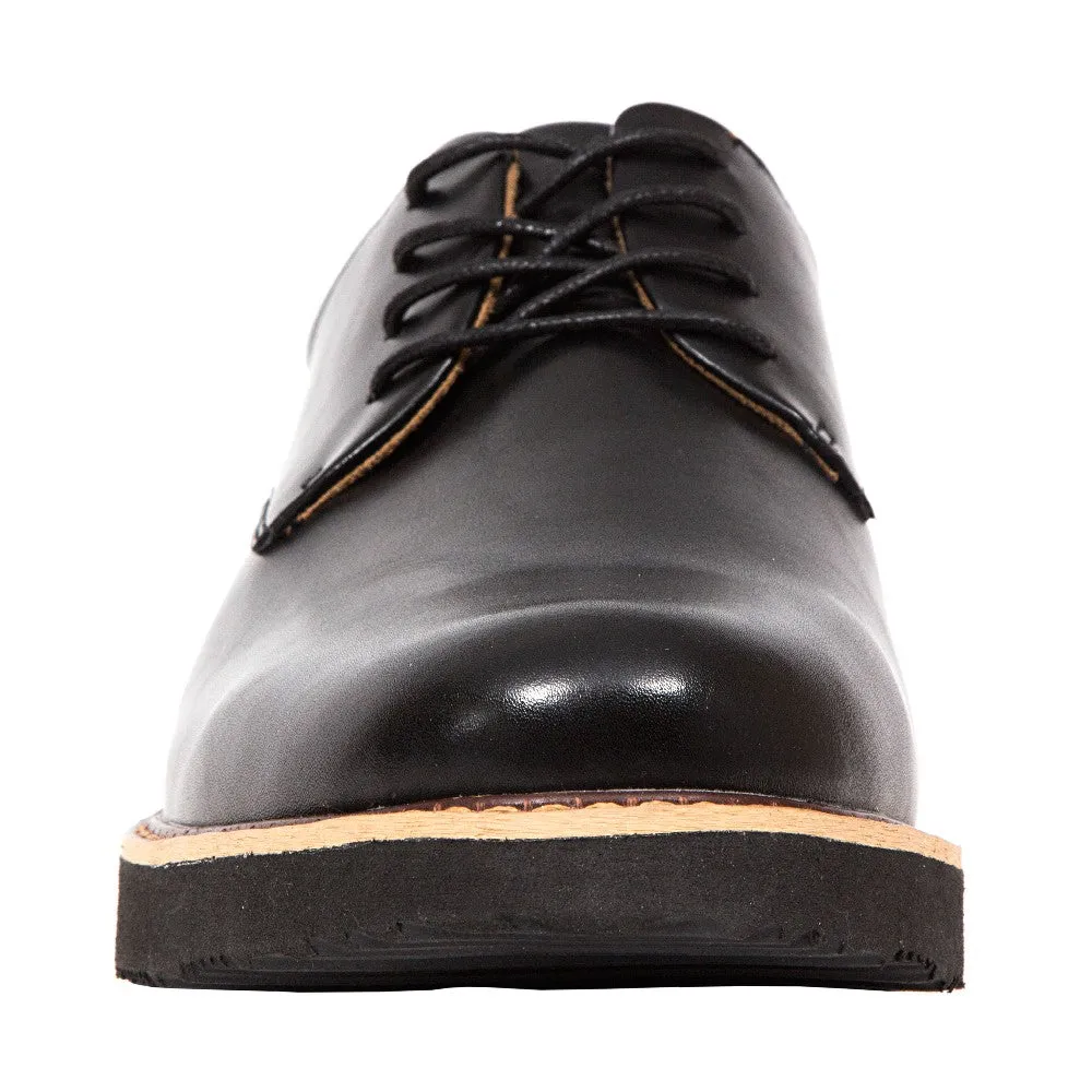 Men's Walkmaster Plain Toe Oxford in Black