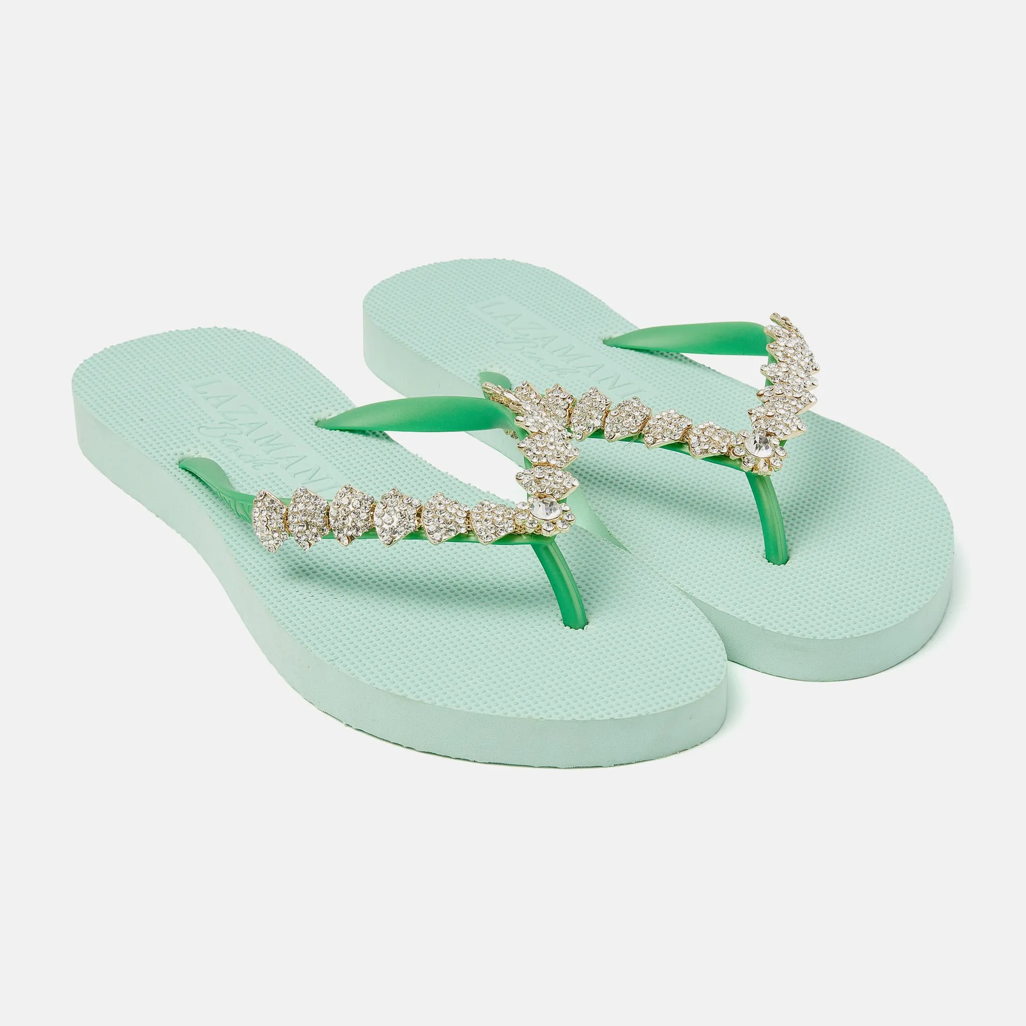 Nusa Penida Beach Dames Slippers Mint