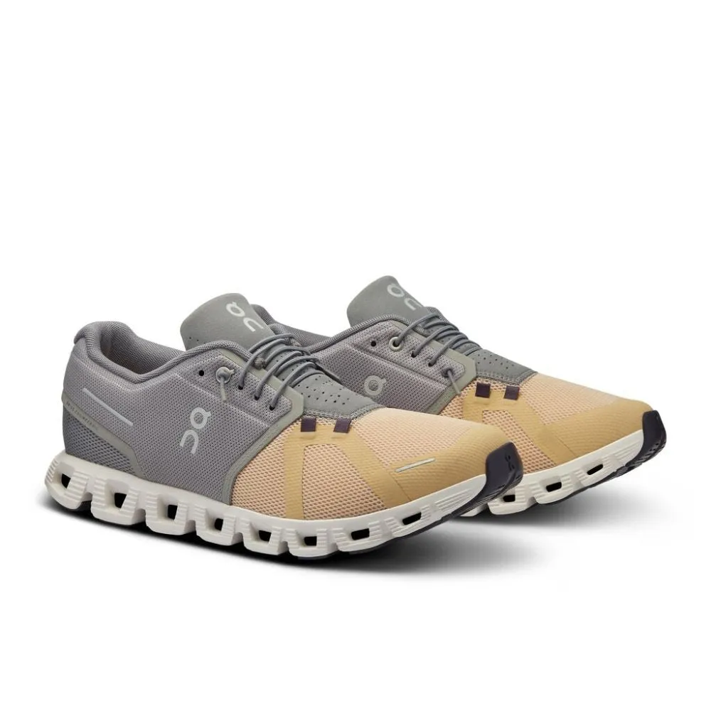 On Men's Cloud 5 - Fog/Savannah