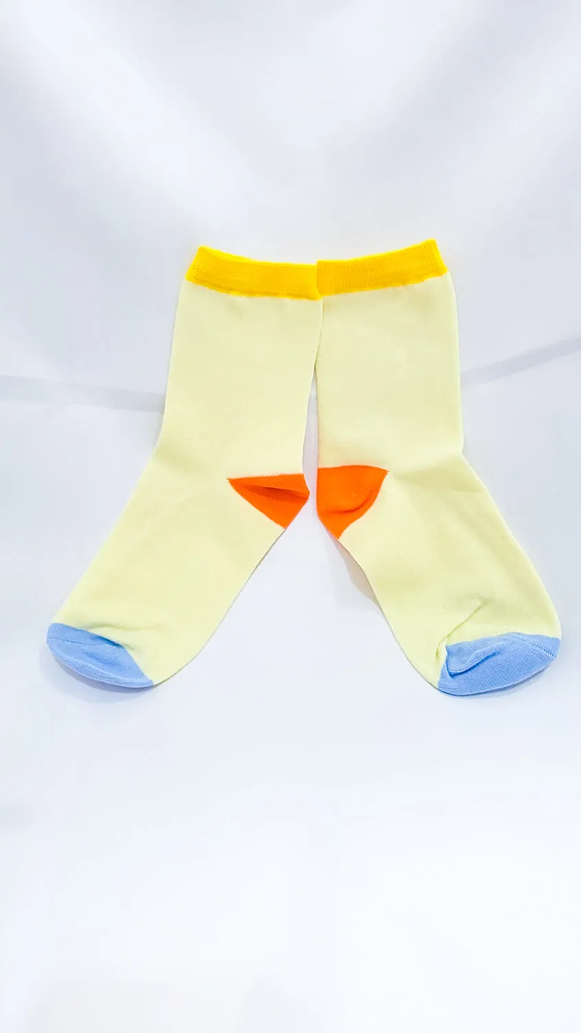 PRIMARY/ SECONDARY COLORS sock