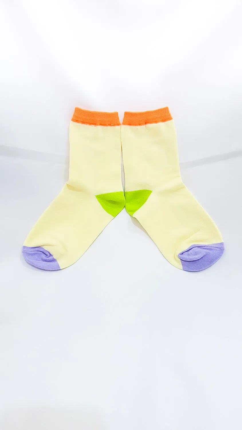 PRIMARY/ SECONDARY COLORS sock