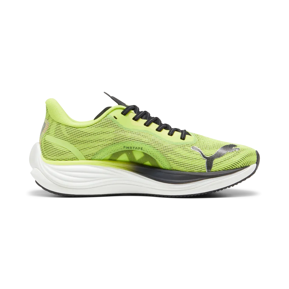 Puma Velocity Nitro 3 Men's  Running Shoes SS24 Lime Pow-PUMA Black-PUMA Silver