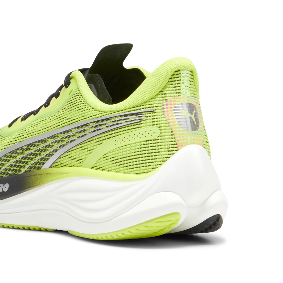 Puma Velocity Nitro 3 Men's  Running Shoes SS24 Lime Pow-PUMA Black-PUMA Silver