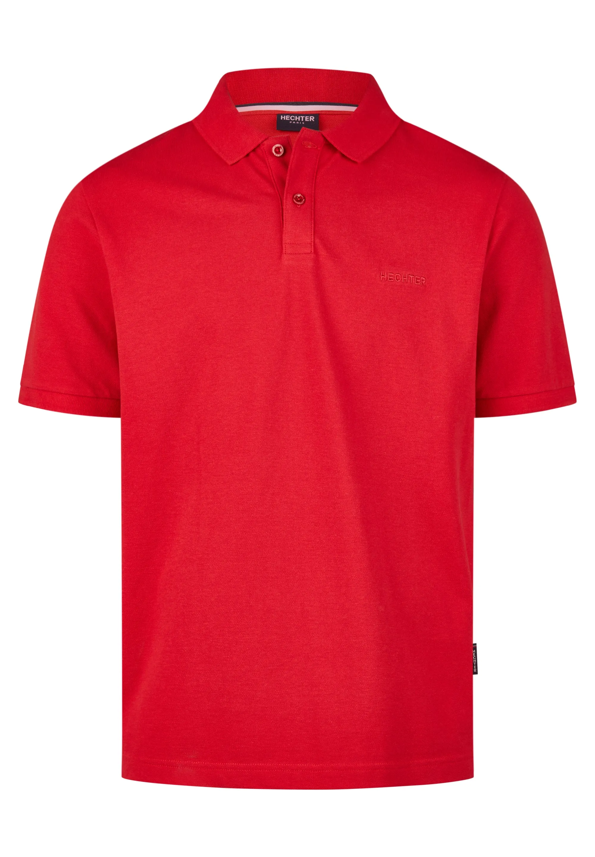 Red Pique Polo