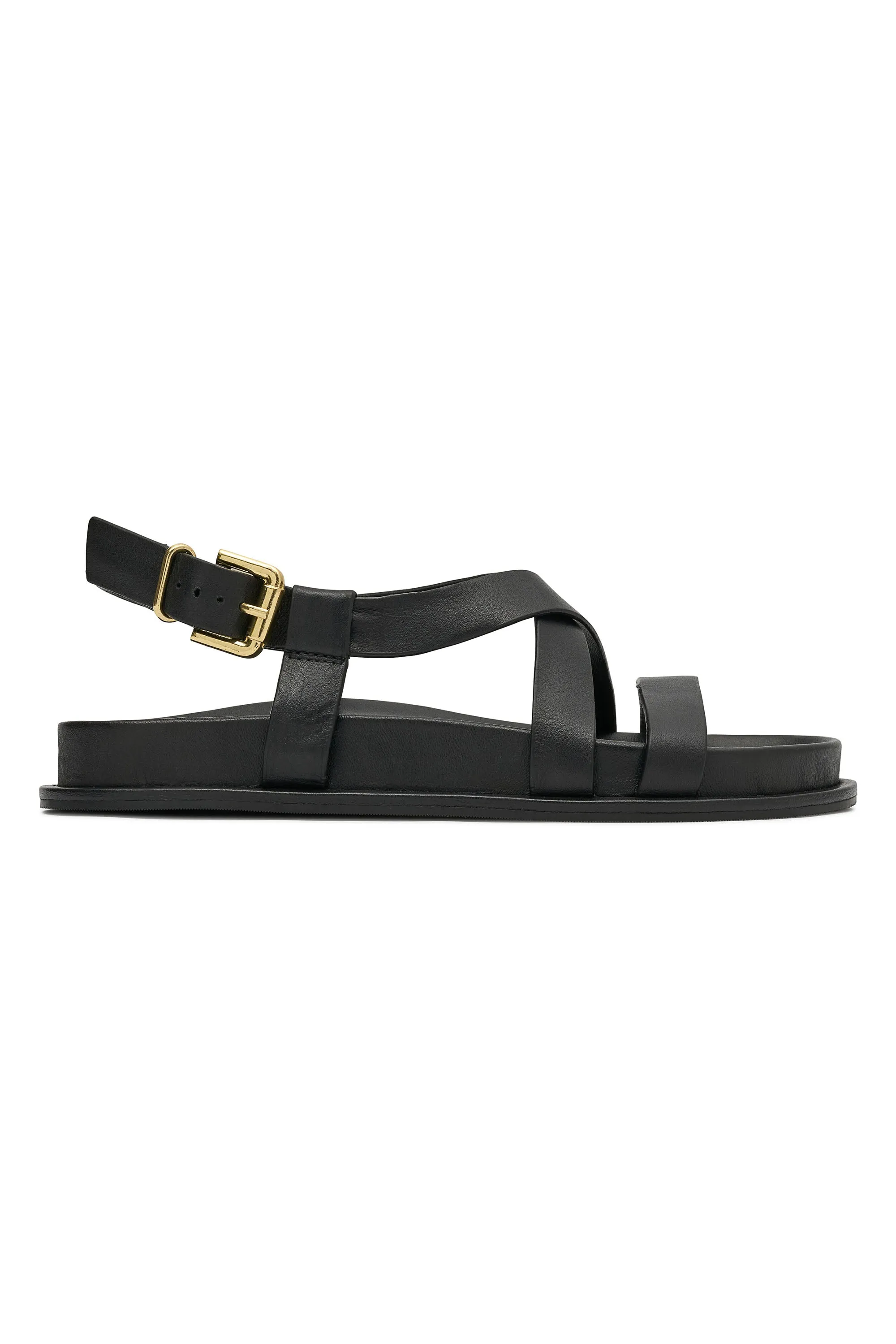 Sabella Sandal In Black Leather