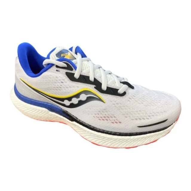 Saucony men's racing shoe Triumph 19 S20678 84 white light blue