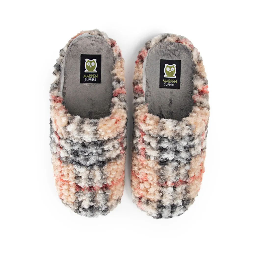 Slippers Glasgow Wool Gris-Beig