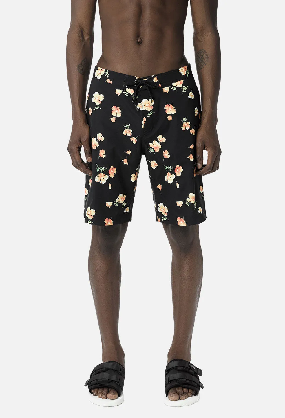 Solar Board Shorts / Poppy