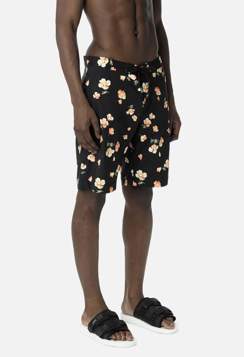 Solar Board Shorts / Poppy